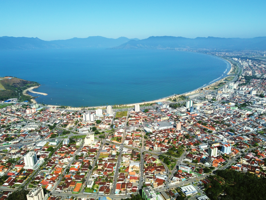 Vista aérea de Caraguatatuba