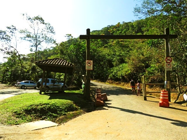 Imagem do acesso ao Morro de Santo Antonio.